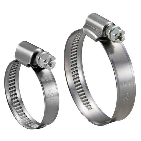 Non_perforated Hose Clamp _European Type_9_12 mm Band Width_